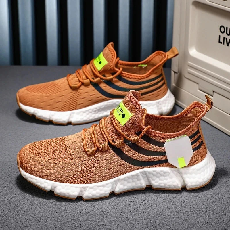 Breathable Lace Up Casual Sneakers for Men and Women