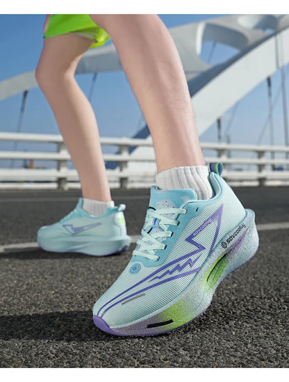 Carbon Board Running Sneakers for Men and Women Lightweight and Breathable