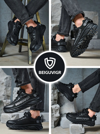 Steel Toe Cap Safety Shoes for Men Anti Slip and Puncture Resistant