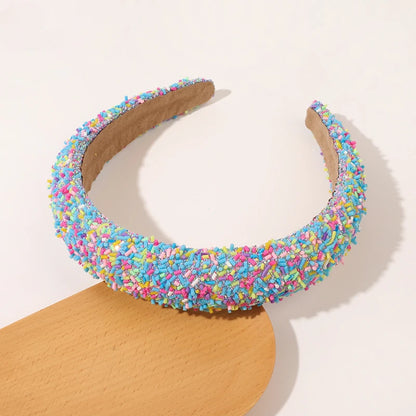 Candy Color Acrylic Headbands for Women and Girls