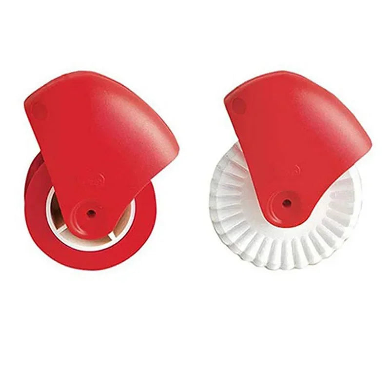 Kitchen Pizza & Pastry Lattice Cutter | Plastic Wheel Roller for Pie Crust, Pastry & Baking Decoration