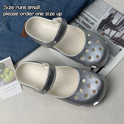 EVA Ballet Platform Clog Sandals for Women