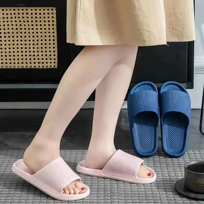 EVA Massage Shower Slides – Waterproof Non-Slip Bathroom Slippers for Men and Women