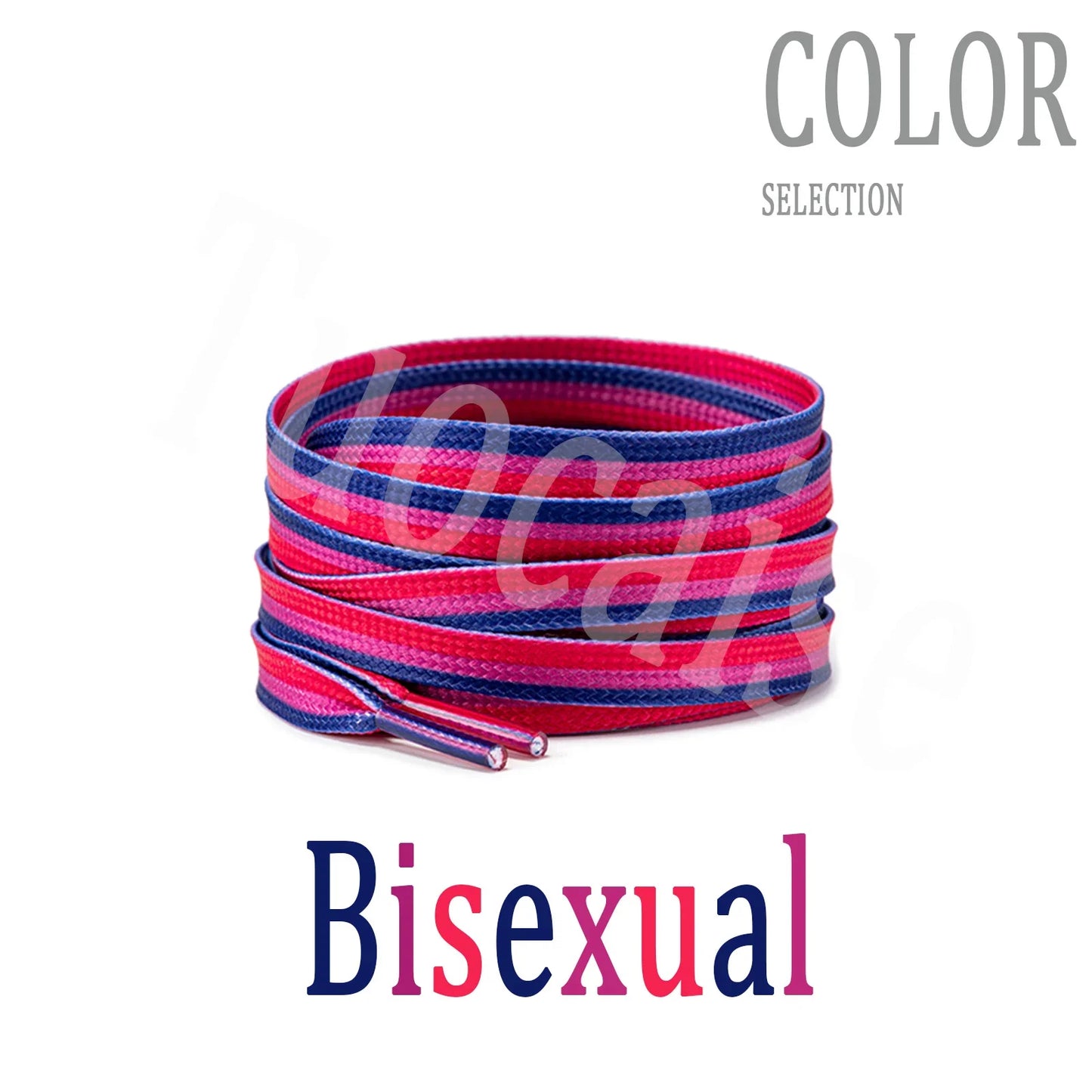Pride Flag Flat Shoelaces for Sneakers
