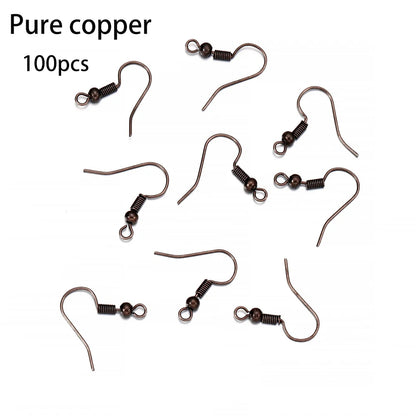 Hypoallergenic Earring Hook Kit | 100/300pcs Fish Hooks, Jump Rings & Ear Wires for DIY Jewelry Making