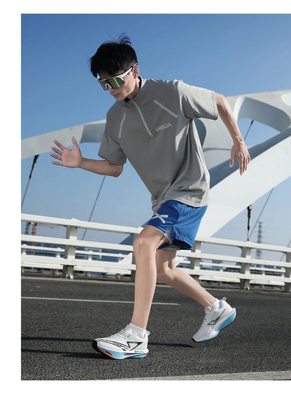 Carbon Board Running Sneakers for Men and Women Lightweight and Breathable