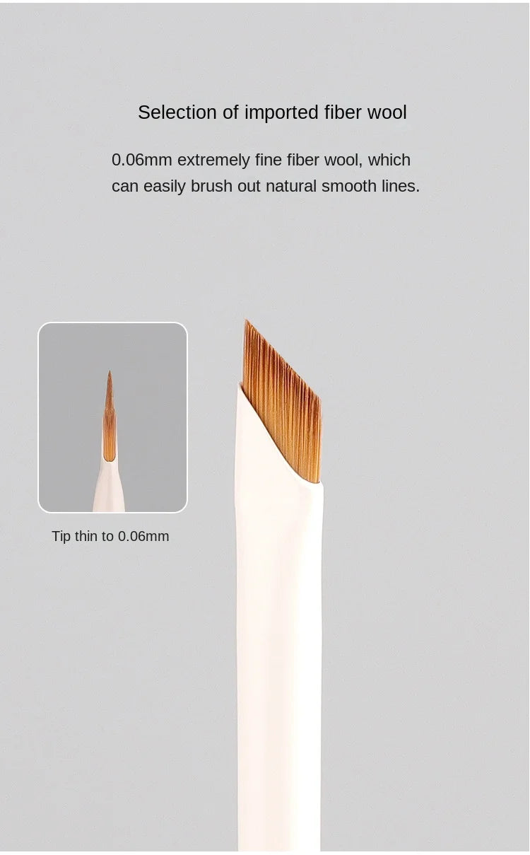 Upgrade Blade Eyeliner & Eyebrow Brush | Ultra Thin Fine Angle Flat Brush for Precise Eye Makeup