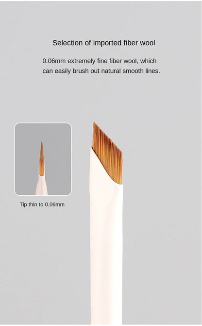 Upgrade Blade Eyeliner & Eyebrow Brush | Ultra Thin Fine Angle Flat Brush for Precise Eye Makeup
