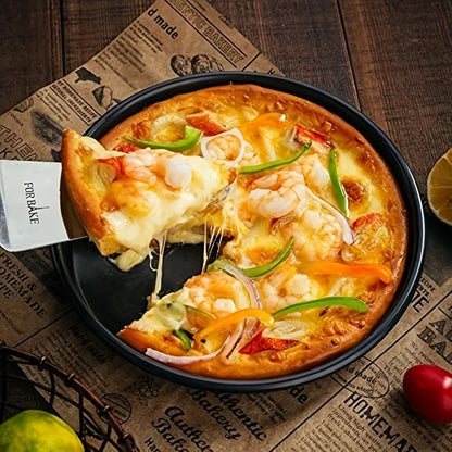 Non-Stick Round Pizza Tray | 6–10 inch Carbon Steel Baking Tray for Home & Restaurant