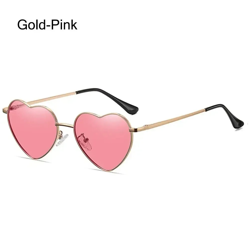 Heart Shaped Sunglasses with UV400 Protection