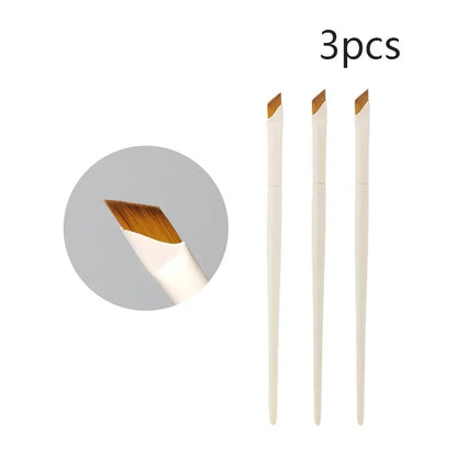 Upgrade Blade Eyeliner & Eyebrow Brush | Ultra Thin Fine Angle Flat Brush for Precise Eye Makeup