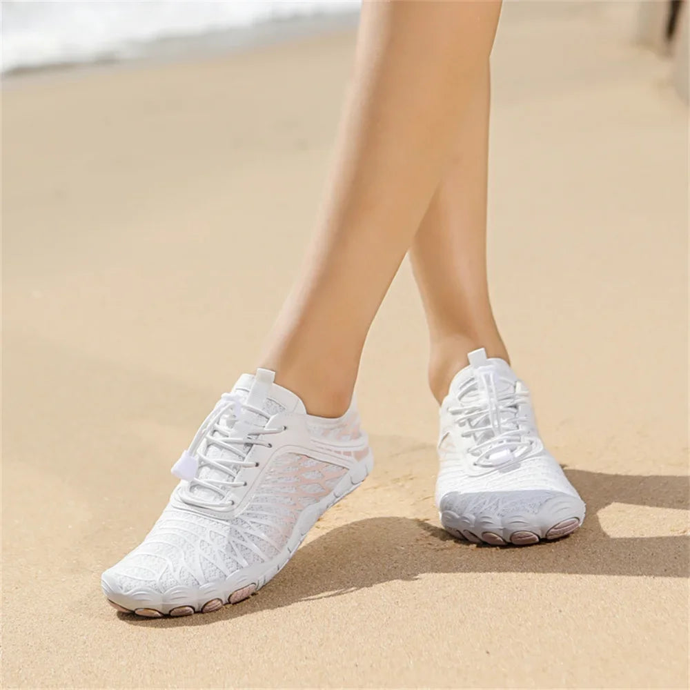Quick-Dry Aqua Water Shoes – Non-Slip Barefoot Sneakers for Men and Women