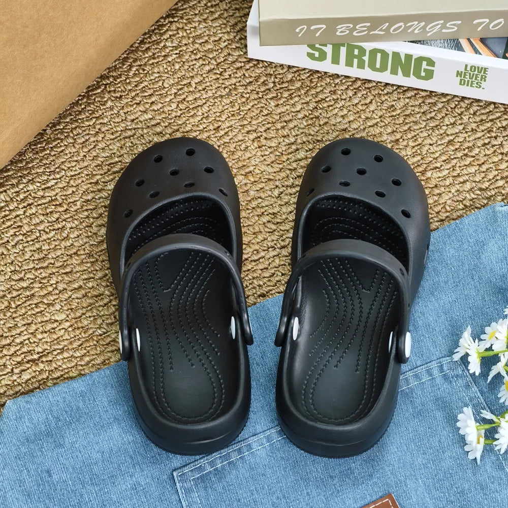 EVA Ballet Platform Clog Sandals for Women