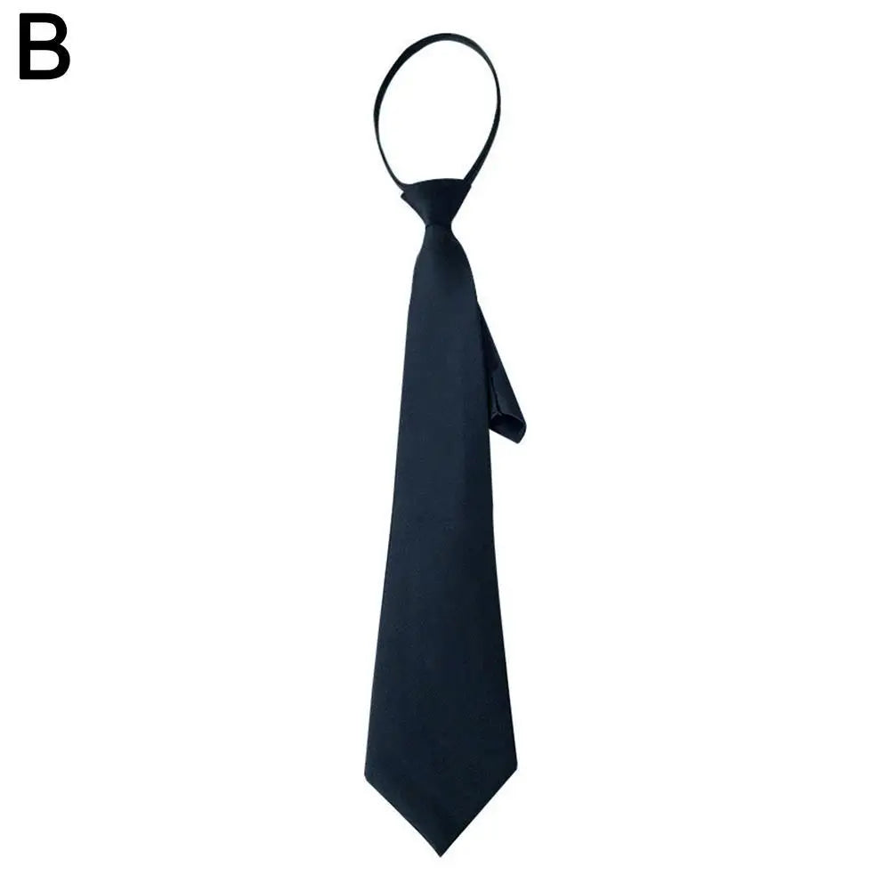 Unisex Retro Slim Neck Tie | Silky Narrow Bow Tie for Women & Men in Korean Elegant Style