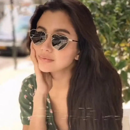 Heart Shaped Sunglasses with UV400 Protection
