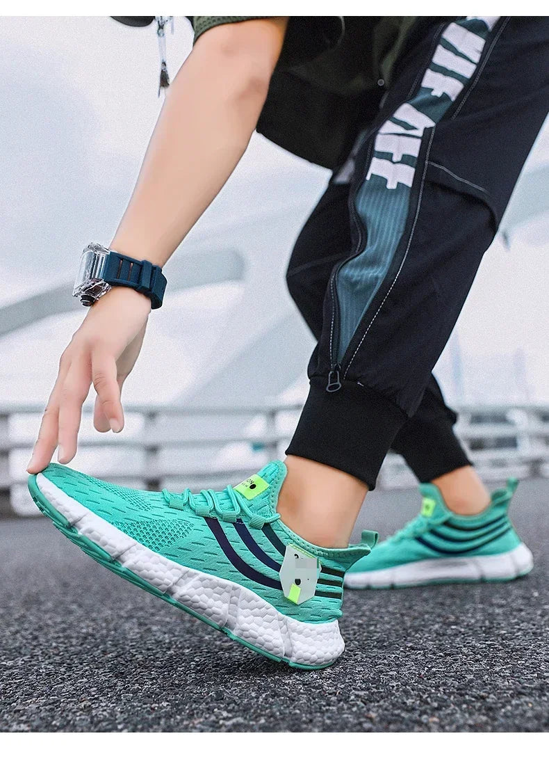 Breathable Lace Up Casual Sneakers for Men and Women