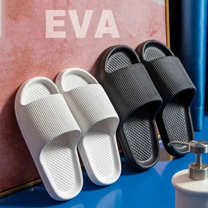 EVA Massage Shower Slides – Waterproof Non-Slip Bathroom Slippers for Men and Women