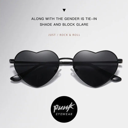 Heart Shaped Sunglasses with UV400 Protection