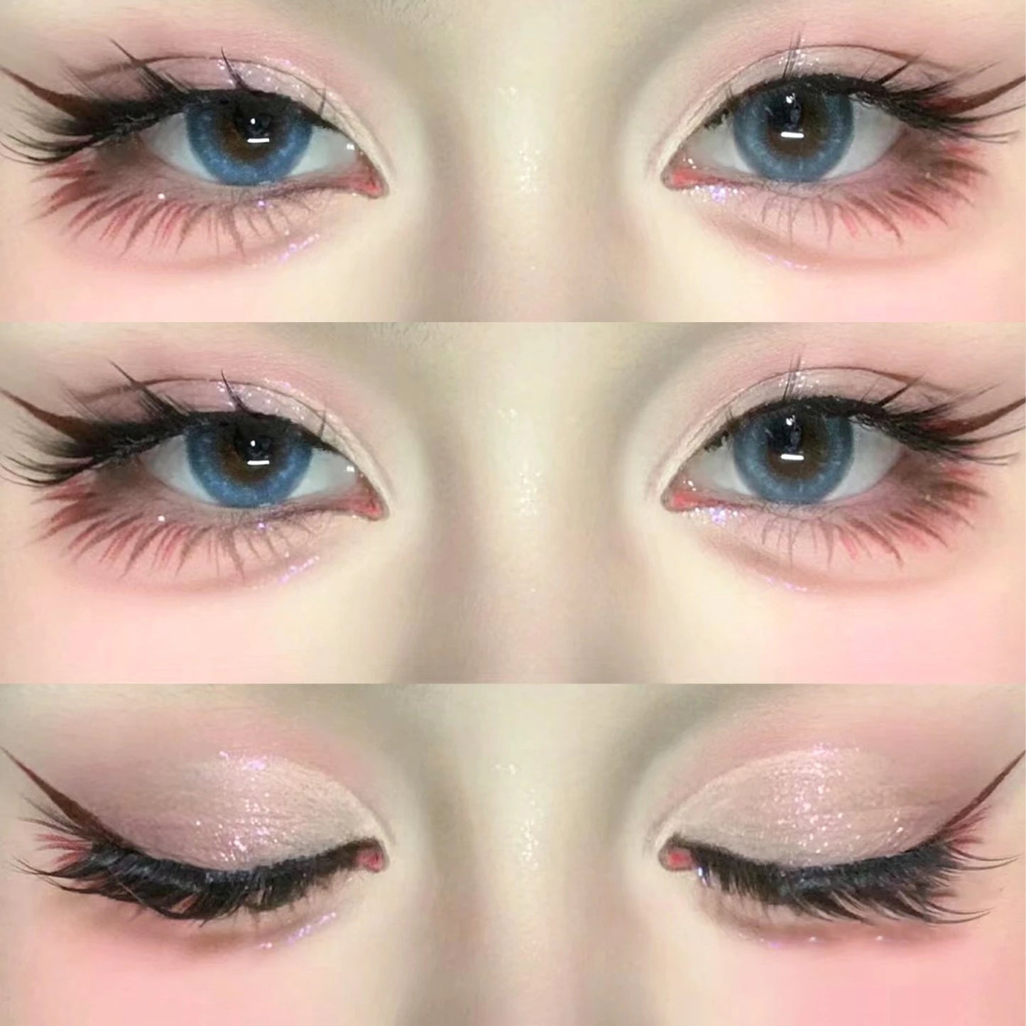 Cat Eye Manga Lashes | 3D Faux Mink Wispy Natural Winged Elongated False Eyelashes