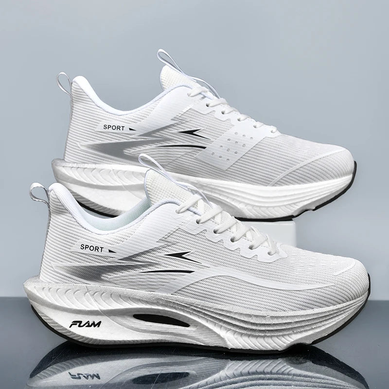 Carbon Board Air Cushion Running Sneakers for Men and Women
