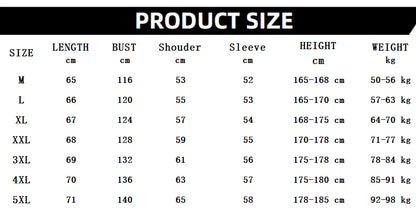 MISNIKI Men's Vintage Bomber Jacket – Zip-Up Windbreaker, Loose Cargo Style | M–5XL