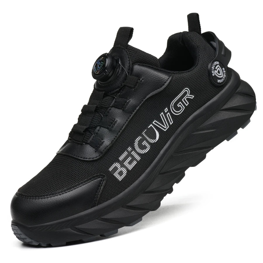Steel Toe Cap Safety Shoes for Men Anti Slip and Puncture Resistant