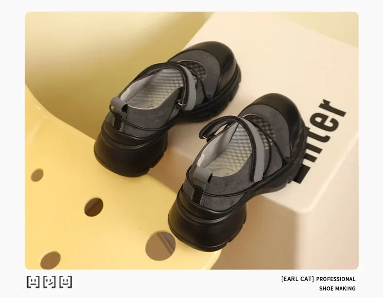 Butterfly Knot Platform Mary Jane Sneakers for Women
