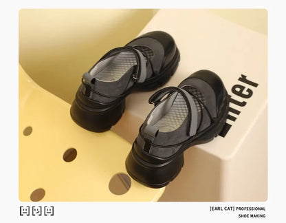 Butterfly Knot Platform Mary Jane Sneakers for Women