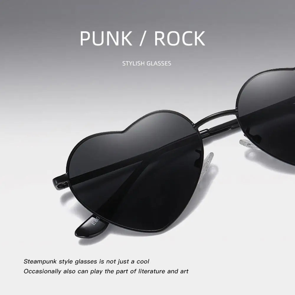 Heart Shaped Sunglasses with UV400 Protection