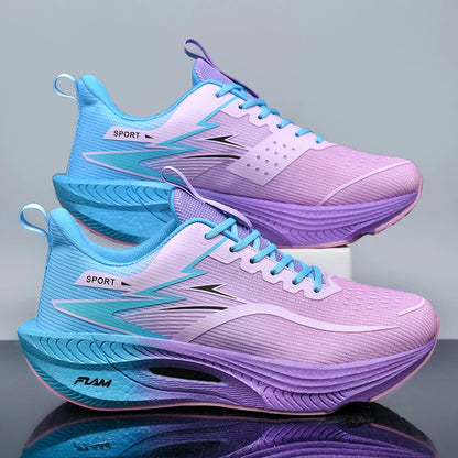 Carbon Board Air Cushion Running Sneakers for Men and Women