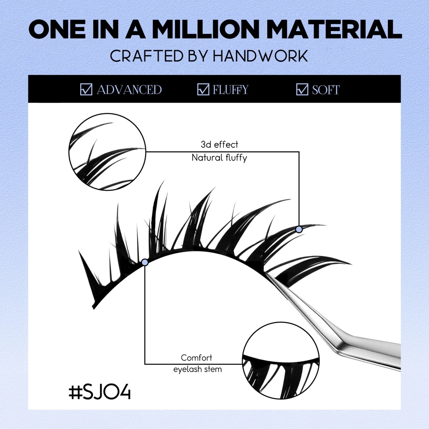Cat Eye Manga Lashes | 3D Faux Mink Wispy Natural Winged Elongated False Eyelashes
