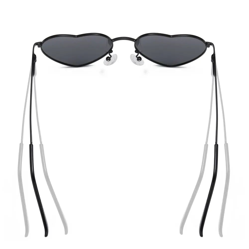 Heart Shaped Sunglasses with UV400 Protection