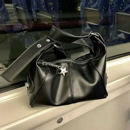 Y2K Star Girl Crossbody Bag – Gothic Harajuku Shoulder & Tote Handbag