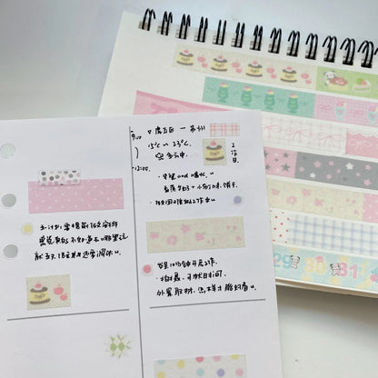 Kawaii Panda Washi Tape – Cute Masking Tape for Scrapbooking, Journaling & DIY Crafts