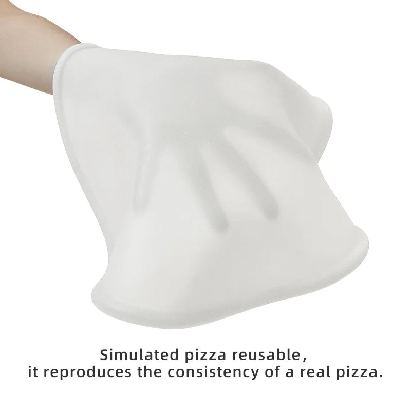 13-inch Silicone Pizza Tossing & Spinning Dough | Multi-Color Practice Crust for Professional & Home Chefs