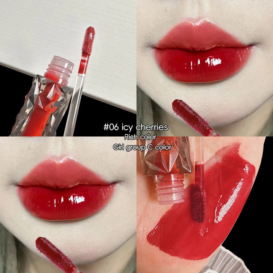 Crystal Mirror Lip Gloss Moisturizing and Long Lasting
