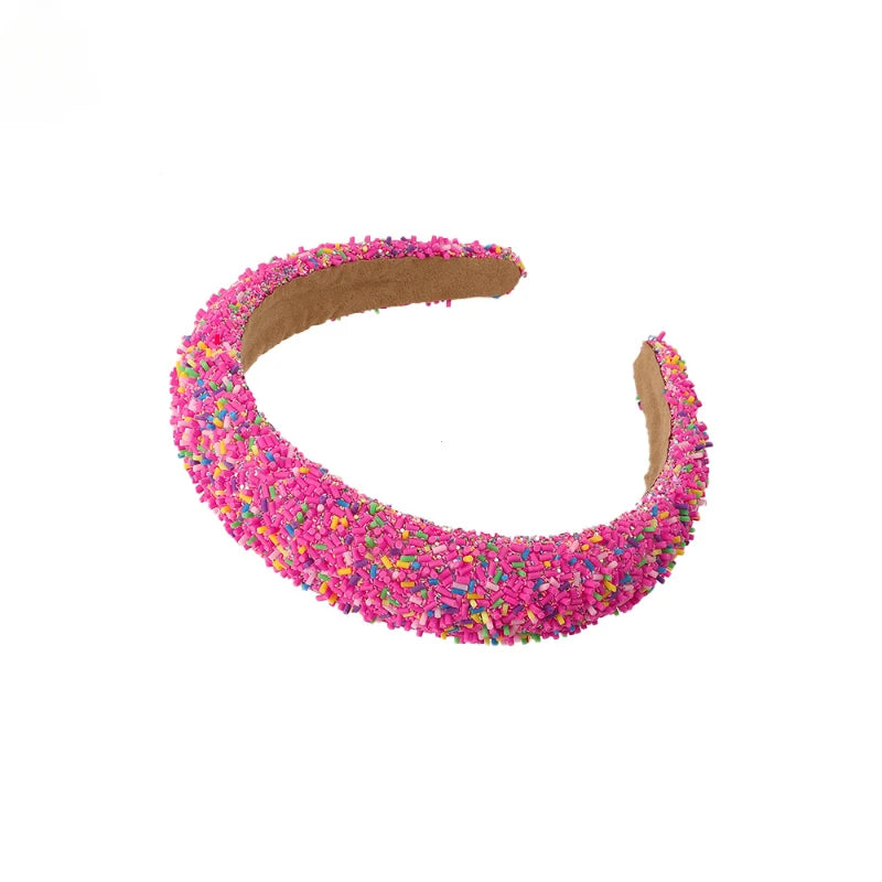 Candy Color Acrylic Headbands for Women and Girls