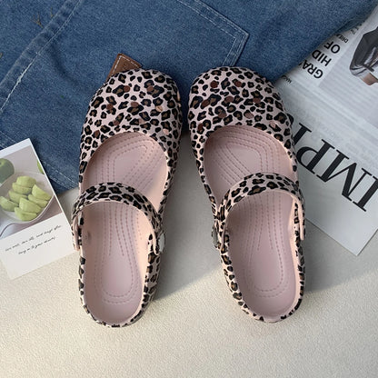 EVA Ballet Platform Clog Sandals for Women