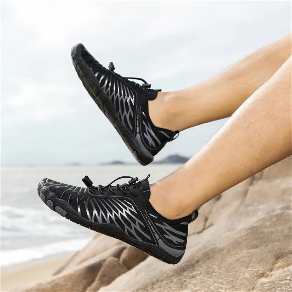 Quick-Dry Aqua Water Shoes – Non-Slip Barefoot Sneakers for Men and Women