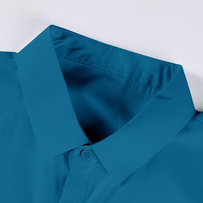 Men's Business Casual Short Sleeve Shirt | Wrinkle-Free Summer Top