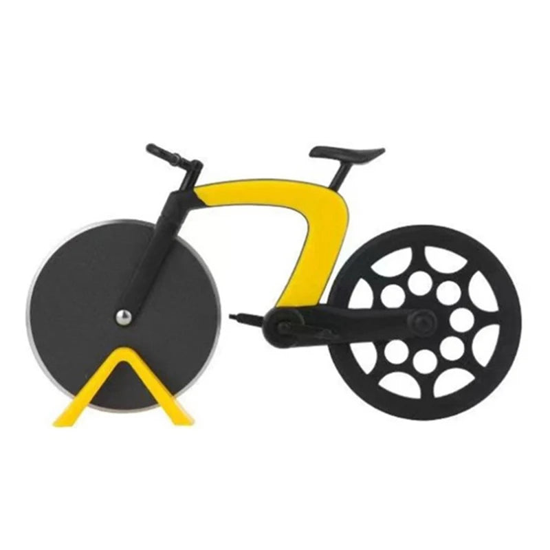 Creative Bicycle Pizza Cutter | Reusable Stainless Steel Pizza Slicer Wheel