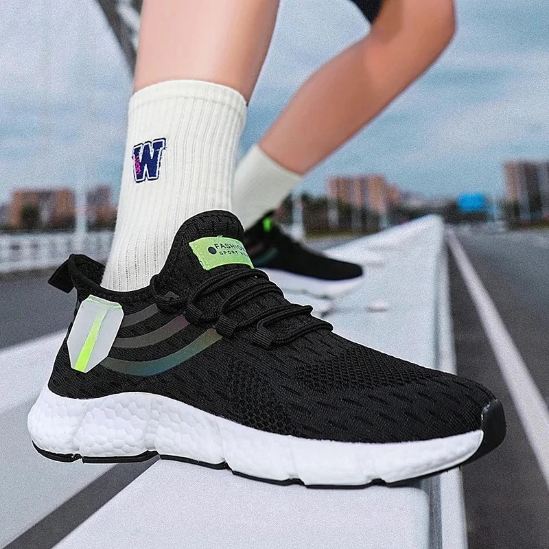 Breathable Lace Up Casual Sneakers for Men and Women