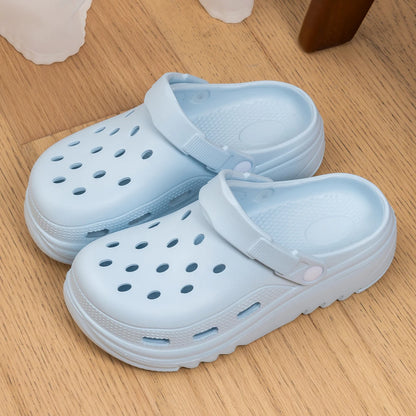 EVA T Strap Closed Toe Slide Sandals for Men and Women