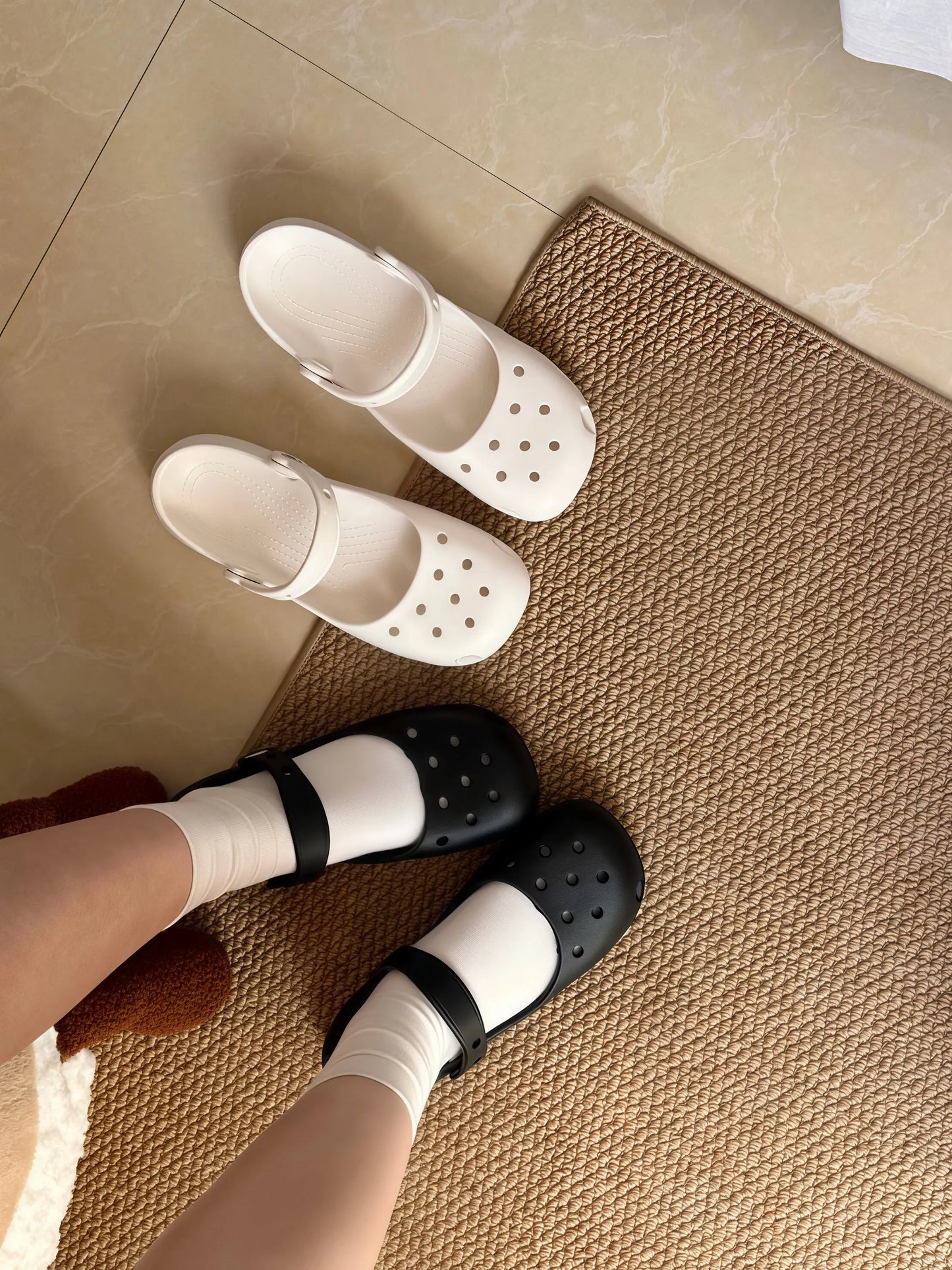 EVA Ballet Platform Clog Sandals for Women