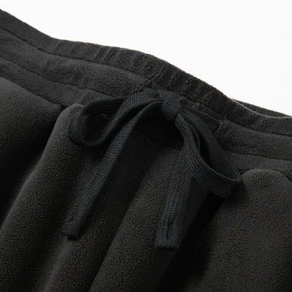 YJKVUR Unisex Winter Oversize Fleece Lined Sweatpants Drawstring Casual Gym