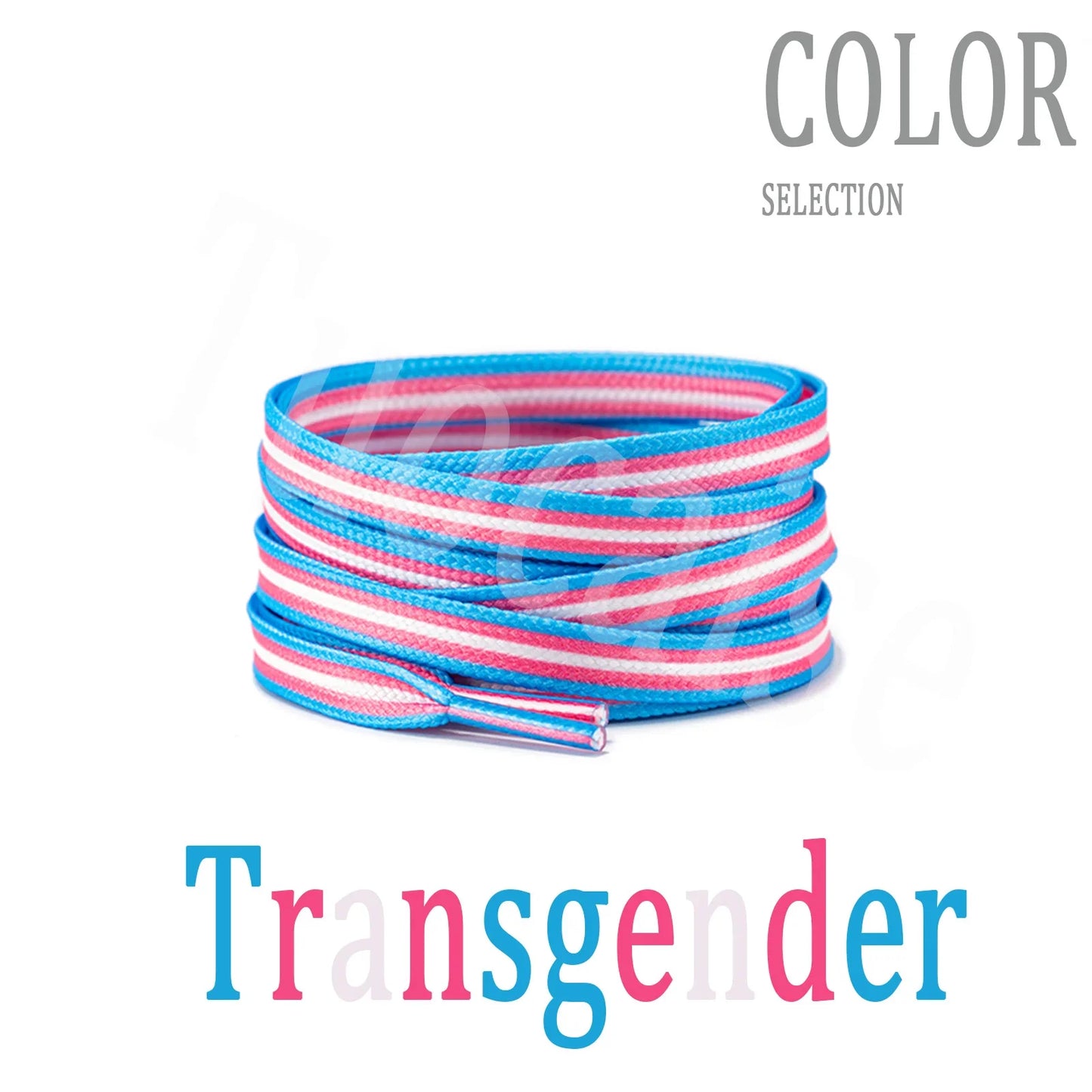 Pride Flag Flat Shoelaces for Sneakers