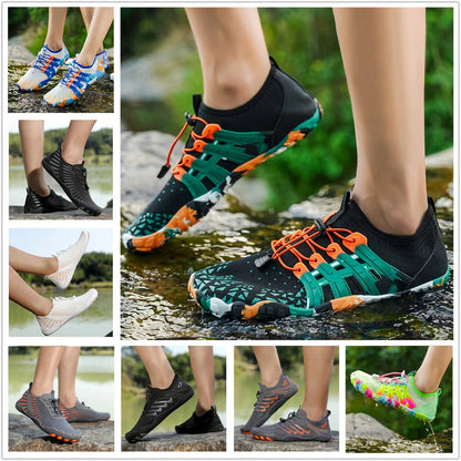 Quick-Dry Aqua Water Shoes – Non-Slip Barefoot Sneakers for Men and Women