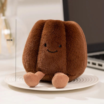 Delicious Dessert Plush Dolls | 10–14cm Smiling Egg Tart, Macaron & Madeleine Food Plushies