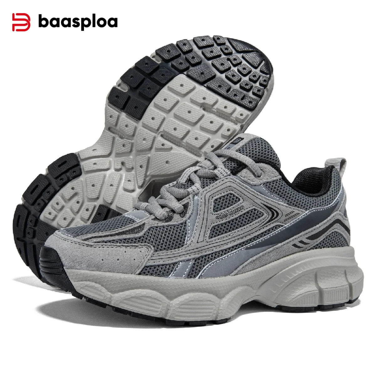 Women's Lightweight Mesh Running Sneakers – Breathable Lace-Up Sport Shoes