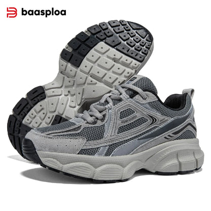 Women's Lightweight Mesh Running Sneakers – Breathable Lace-Up Sport Shoes